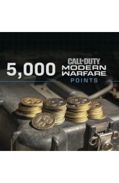 5000 Call of Duty Modern Warfare CP Points UK